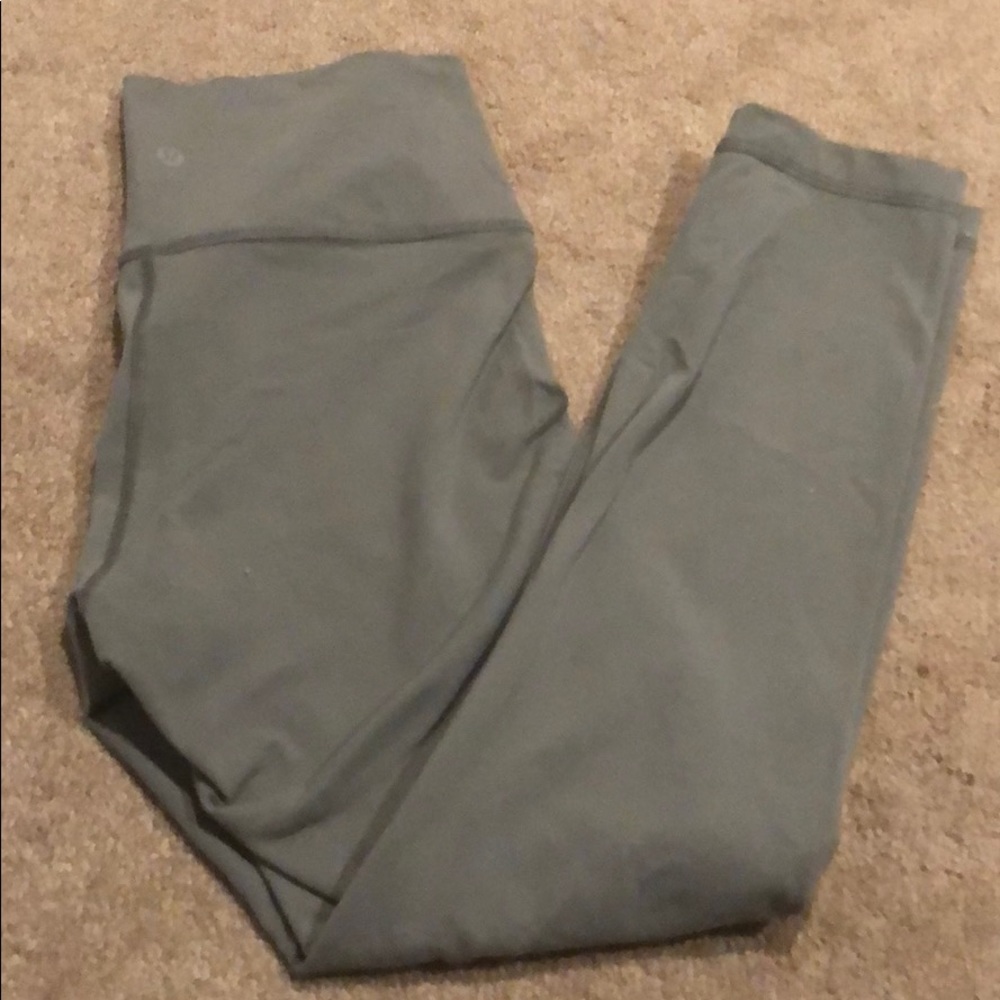 Grey lulu leggings